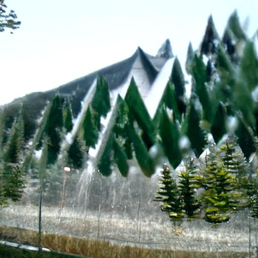 Conifer Mountains and Valley Landscape