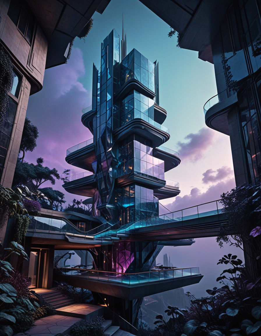 Hypermodern Surrealism in Futuristic Architecture