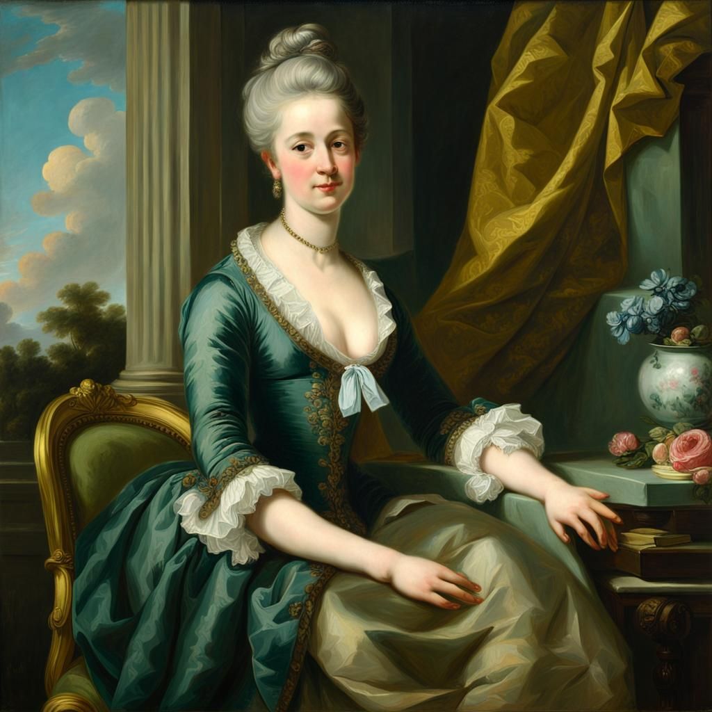 Portrait of Lady Cecily Davenport