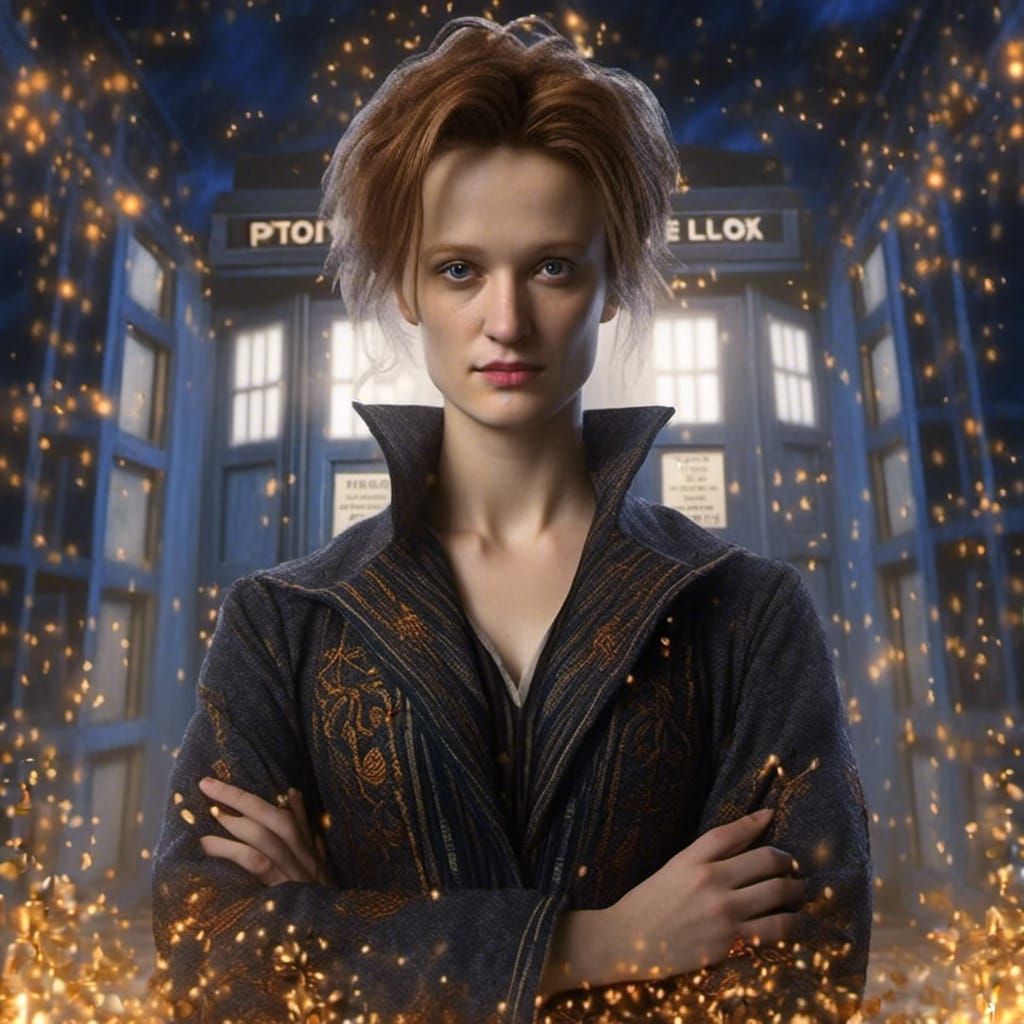 Doctor Who Cosplay in Scotland, Digital Art