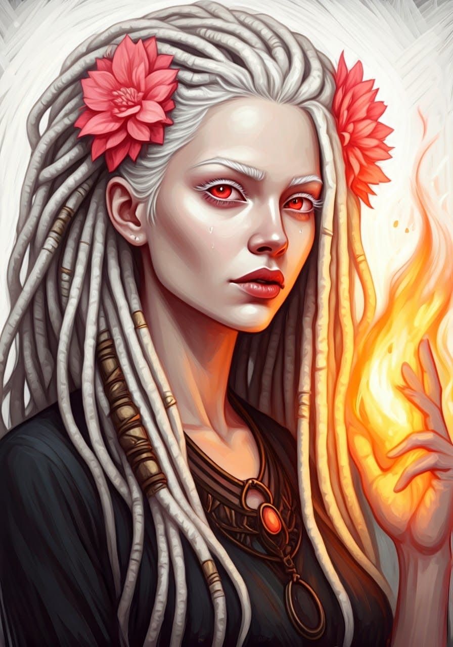 White Fire Witch