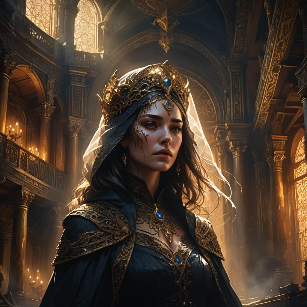 Mysterious Woman Sings in Ruined Opera House