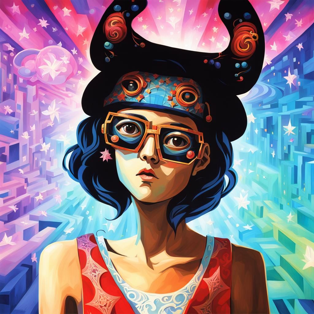 Hidden Stereoscopic Optical Illusion Art