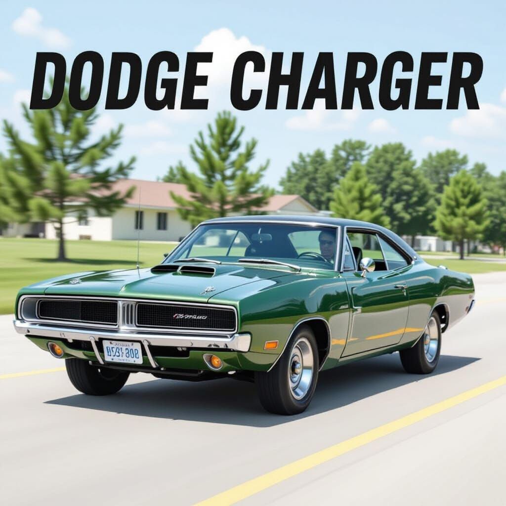 1970 Dodge Charger Classic Muscle Car