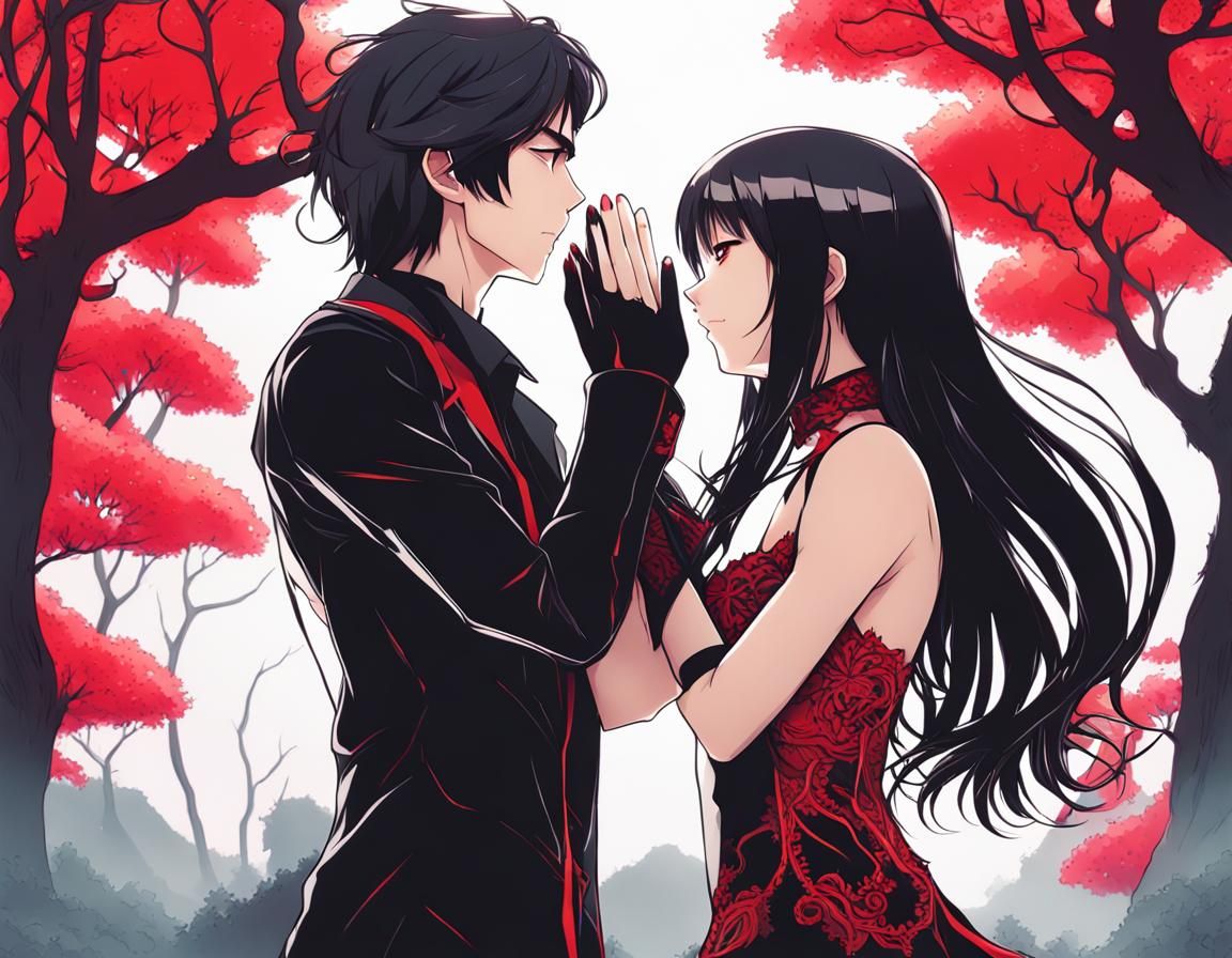 Mai Sakurajima Anime Key Visual in Manga Style