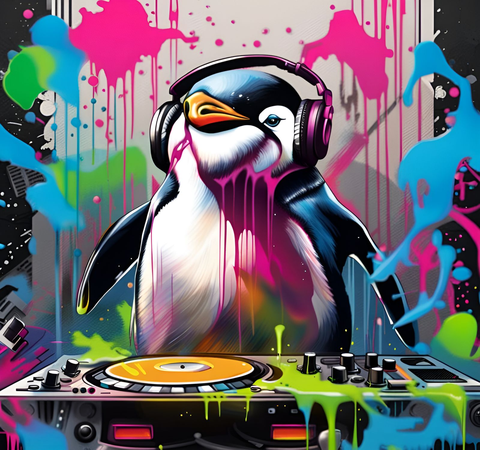 DJ Penguin