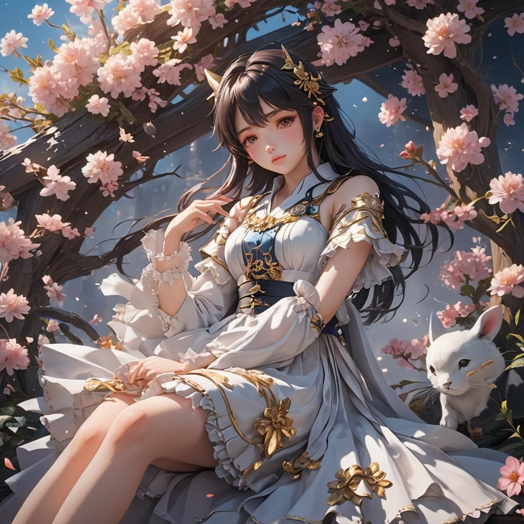 Dream in Dream: Detailed 3D Anime Art
