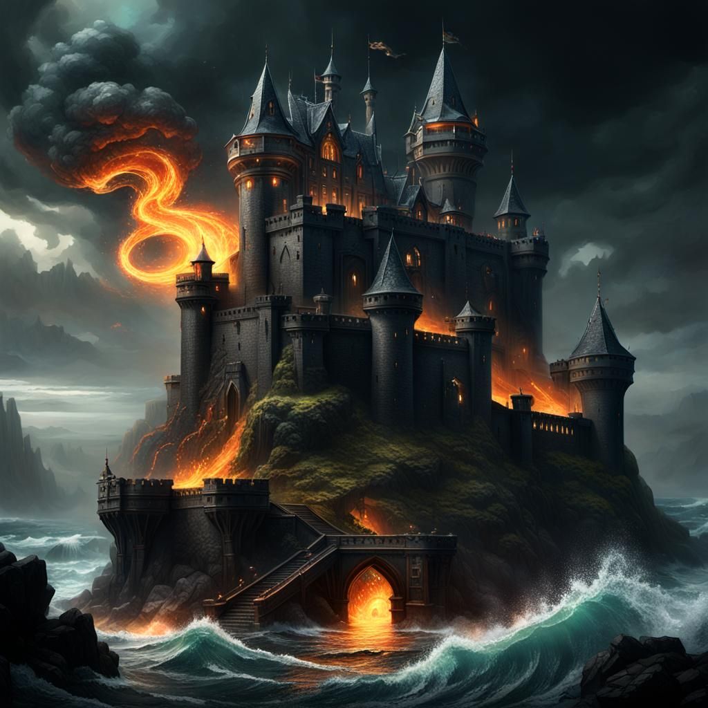 Dark Castle Under Siege: A Dark Fantasy Concept