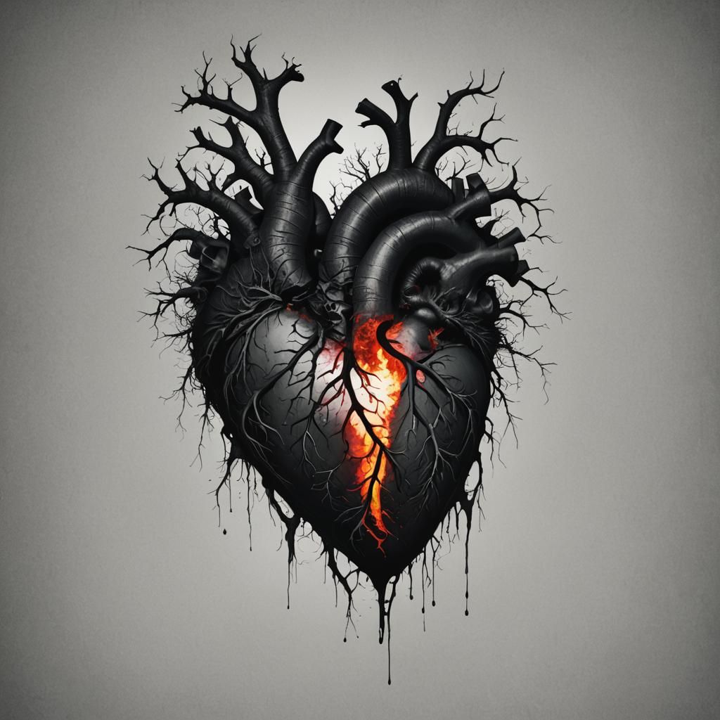 Black and Hollow Heart: A Cold Obedience