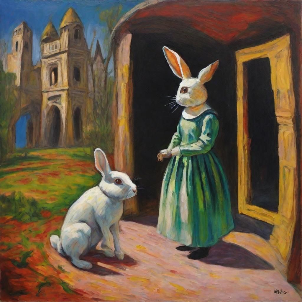 Unsettling Fairy Tale: Falling into the Rabbit Hole