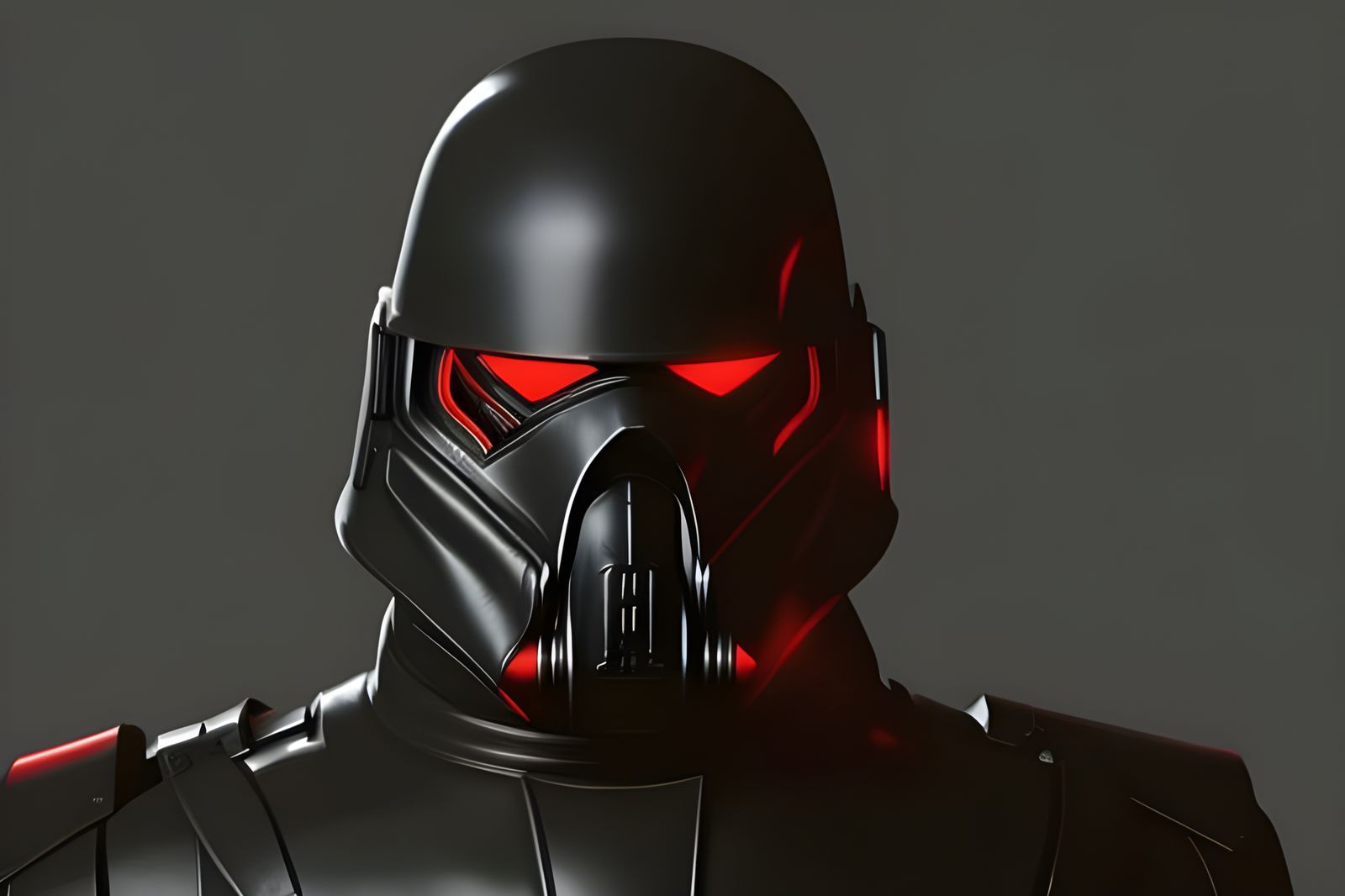 Dark Trooper Gas Mask in Jin Roh Style
