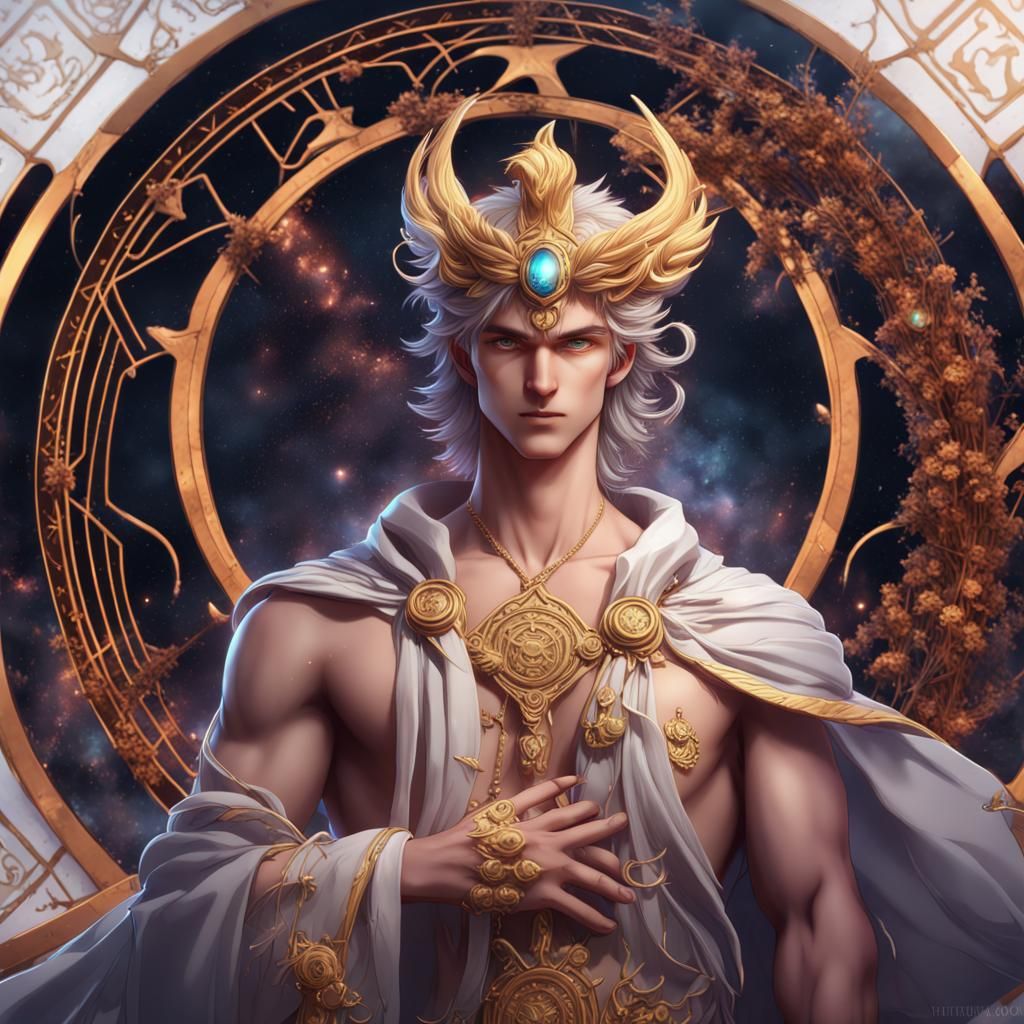 Handsome Virgo Man - Zodiac Collection