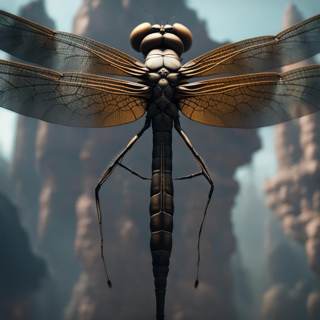 dragonfly, "pfp cinematic, movie scene, inspired by zdzislaw beksinski, ultra realistic, concept art, intricate
