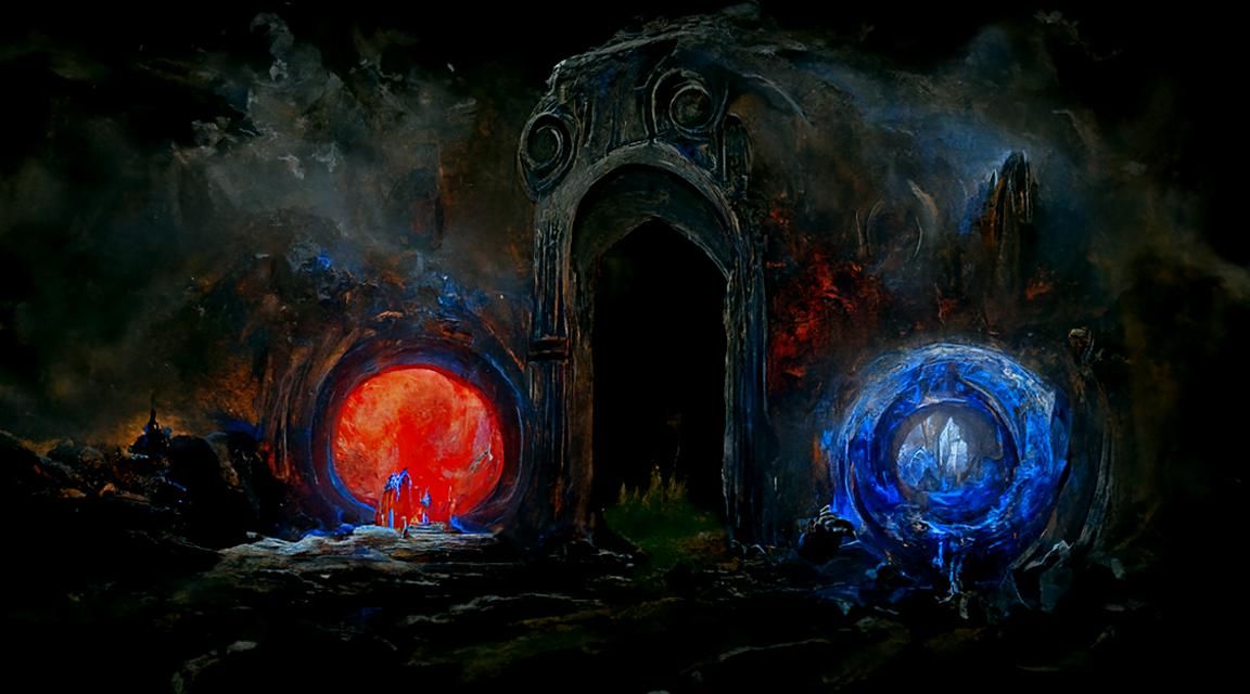 Fantasy Painting: Choosing Between Fire and Starlight