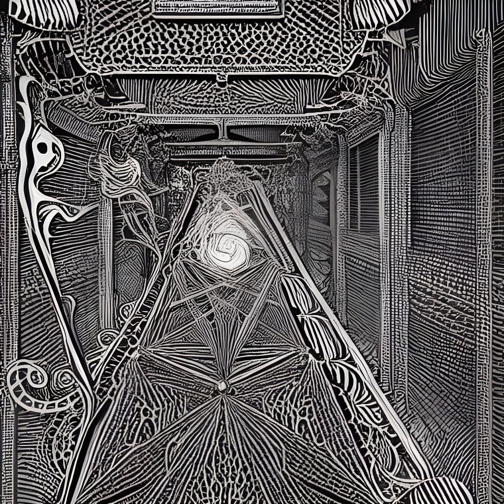 Bizarre Abstract Forms in Lowbrow Art Style