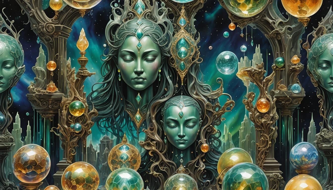 Ethereal Shrine of the Mind: Fantasy Aurora