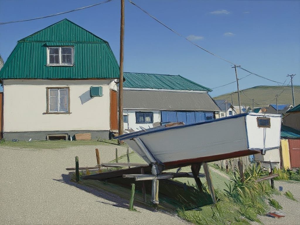 Expressive Oil Painting in the Style of Van Gogh