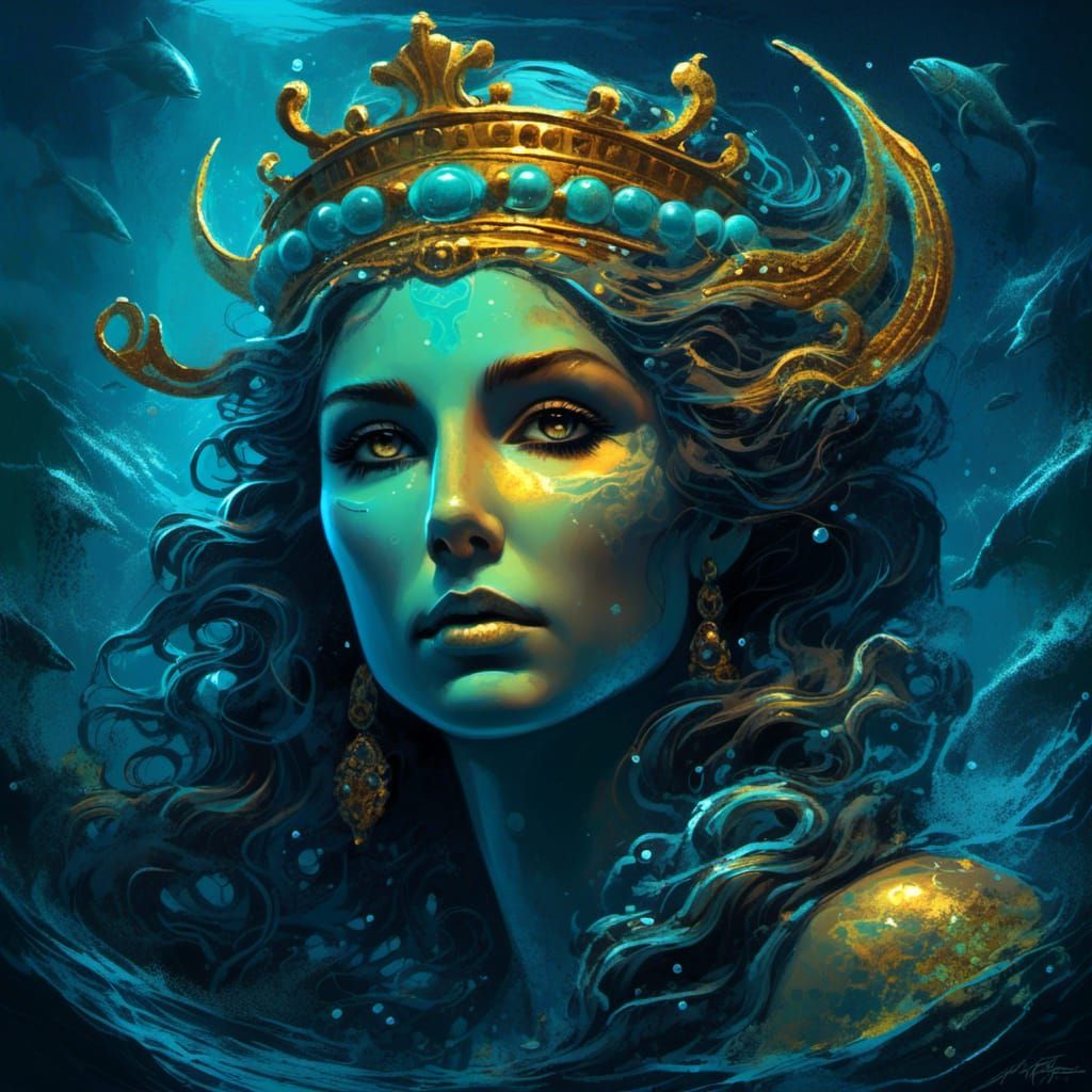 Amphitrite, Goddess of the Sea