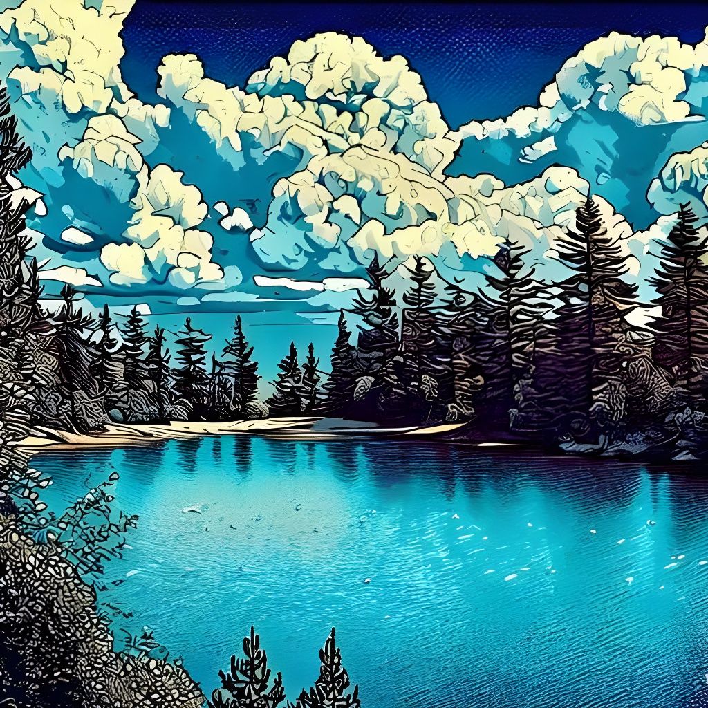 AI Generated Blend Image