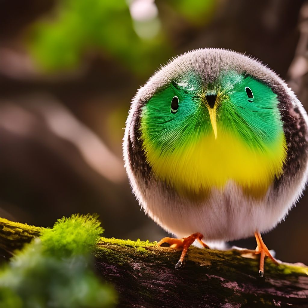 Cute Critter in a Magical Forest