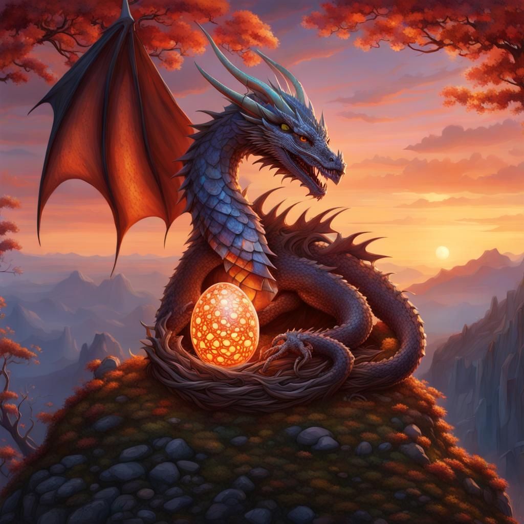 Dragon's Nest Atop Mountain Peak