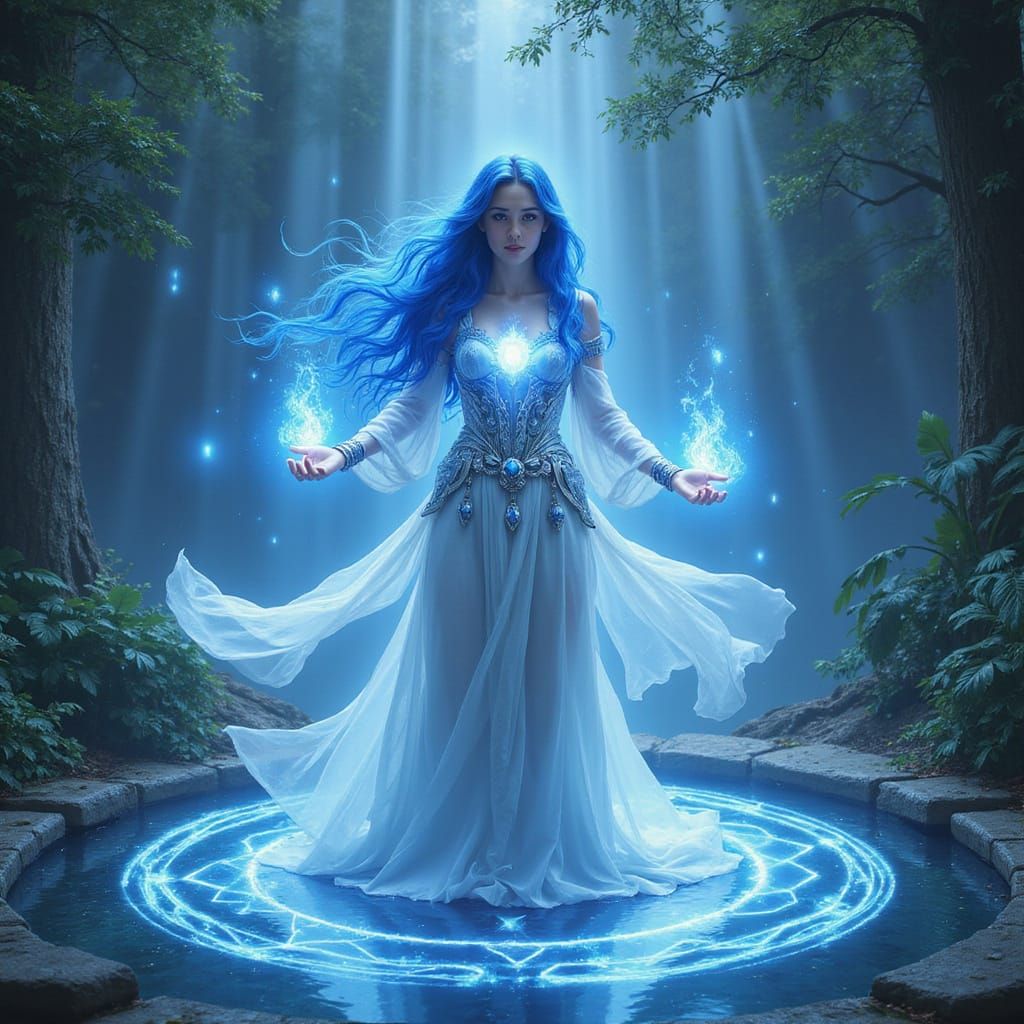 Gentle Guardian of Celestial Light and Healing