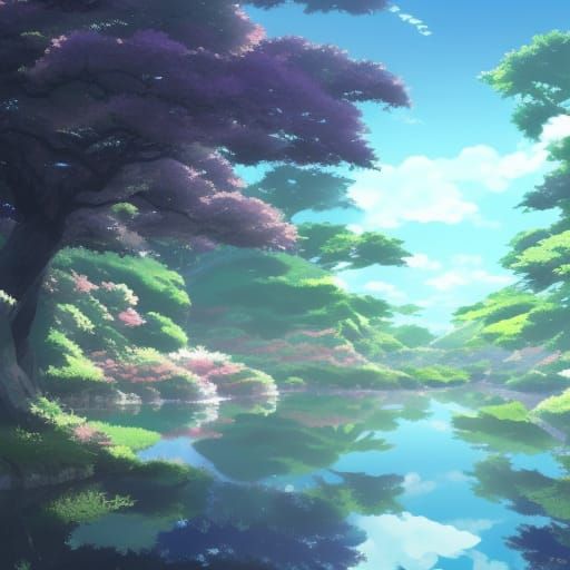 Genshin Impact: Ghibli-Inspired Anime Key Visual