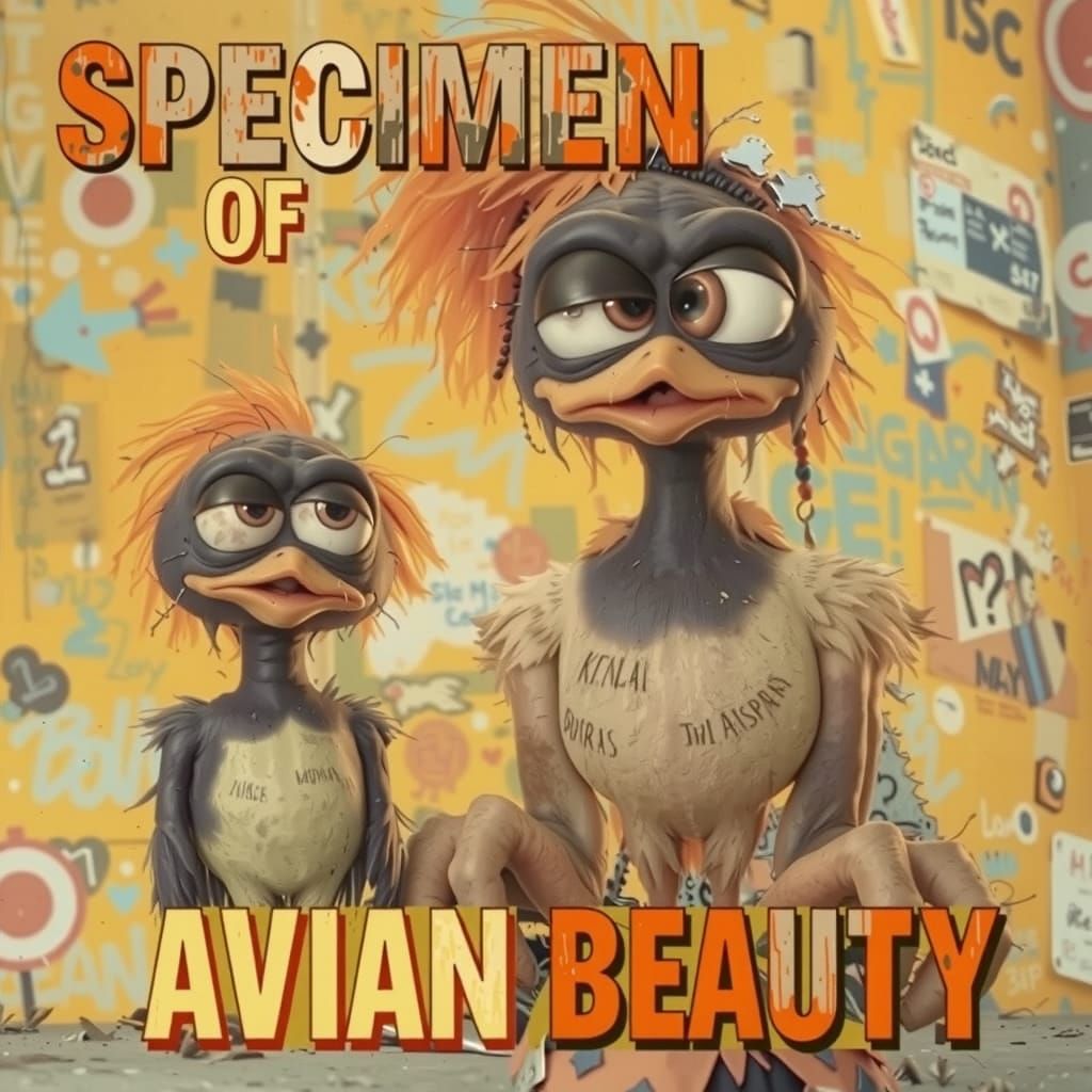 In a gritty urban setting with textures reminiscent of stree...