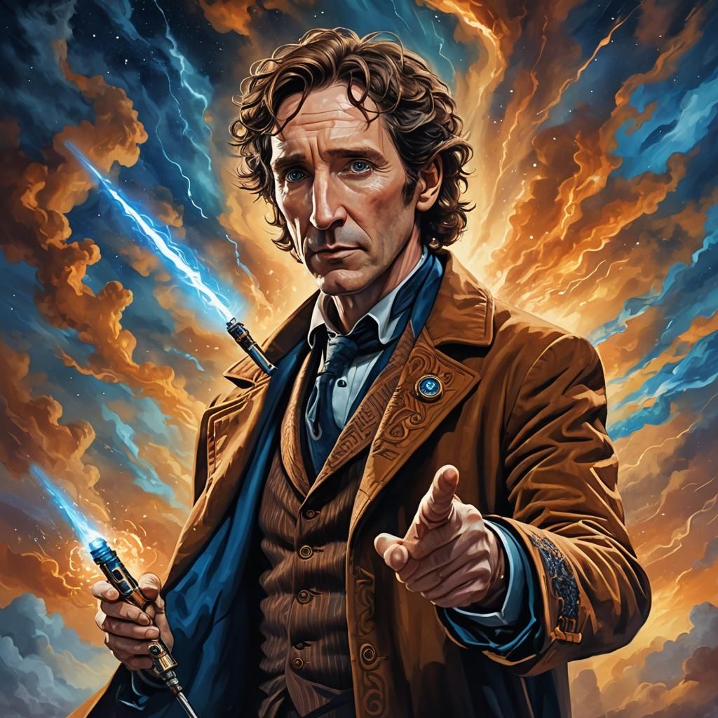 Eighth Doctor Heroic Fantasy Concept Art