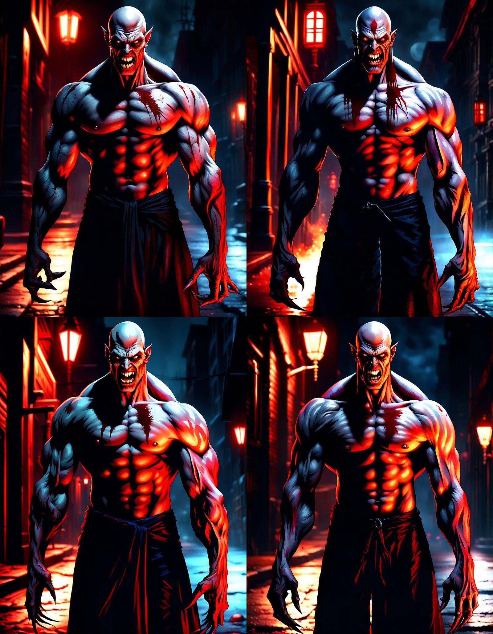 Tzimisce bodybuilder