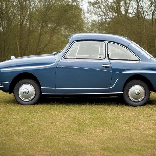 1956 SAAB 9-5 Hatchback Side View