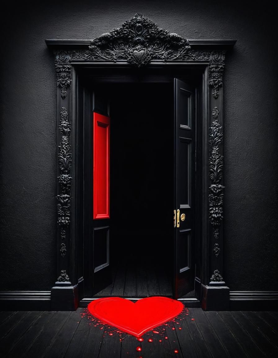 Heart of Darkness: A Metaphorical Black Painting