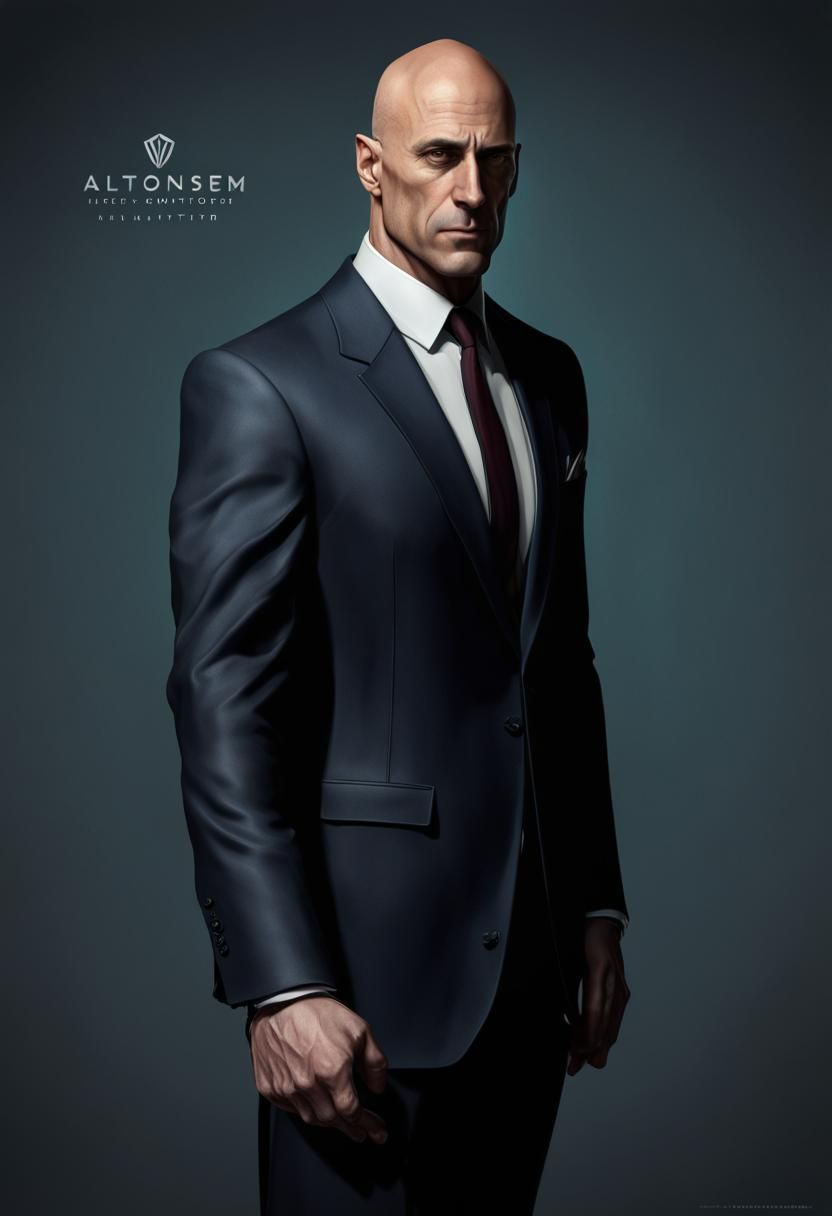 Lex Luthor Portrait in Hyperdetailed Concept Art