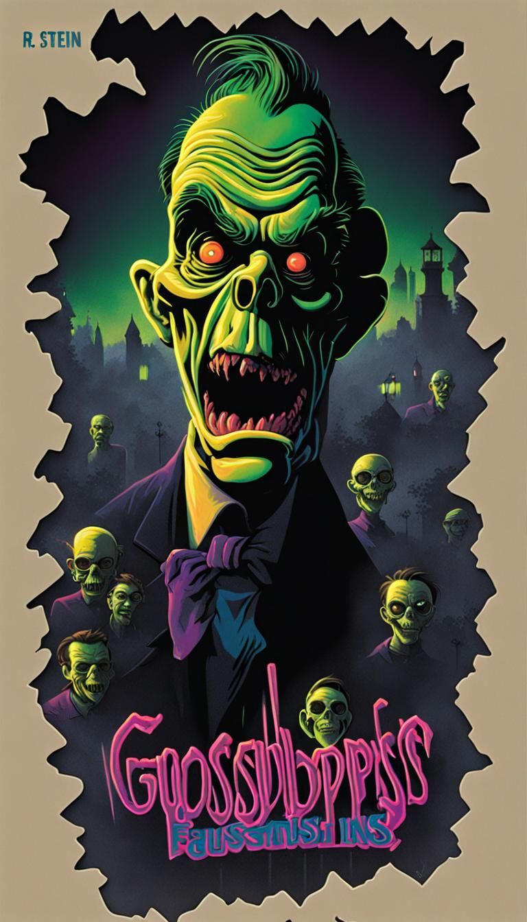 Inspired by 90s Goosebumps Covers