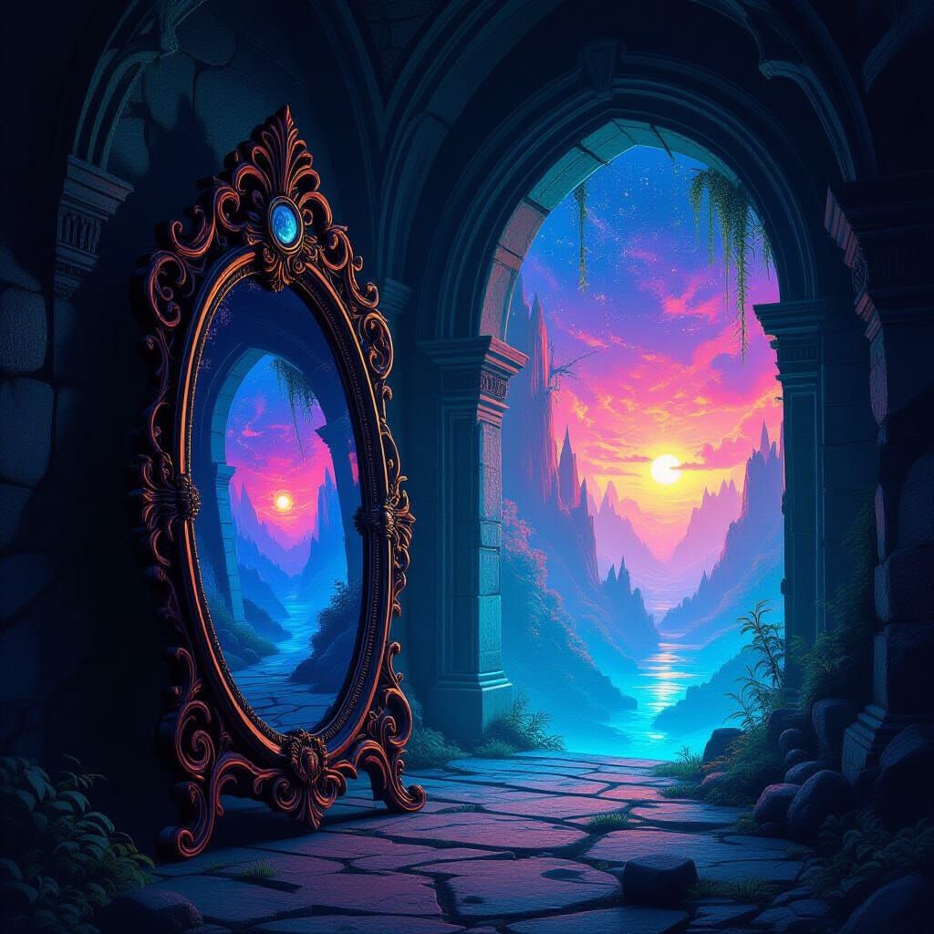 Mystical Mirror to a Surreal Reality