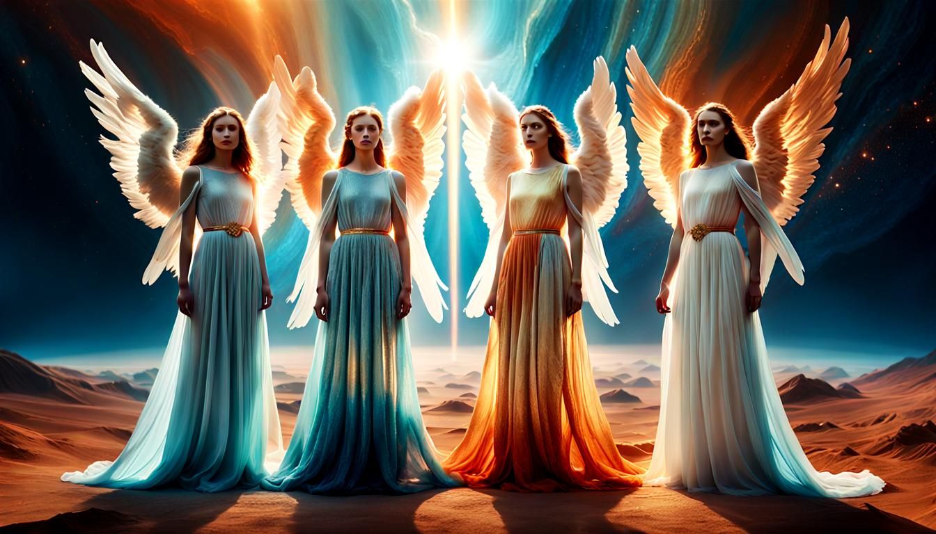 Elemental Angels in Cosmic Realism