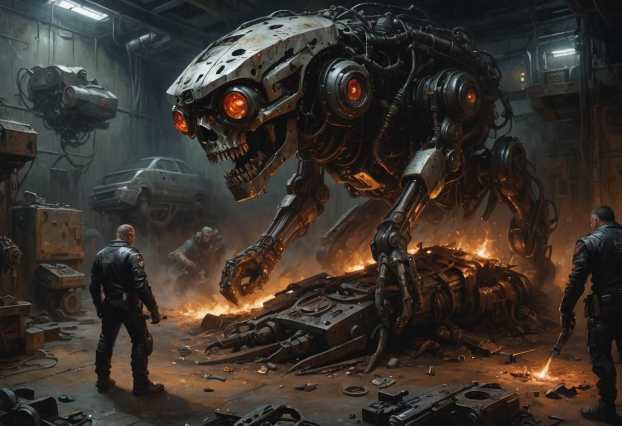 Deadly Influencer's quadruped Assault Mech