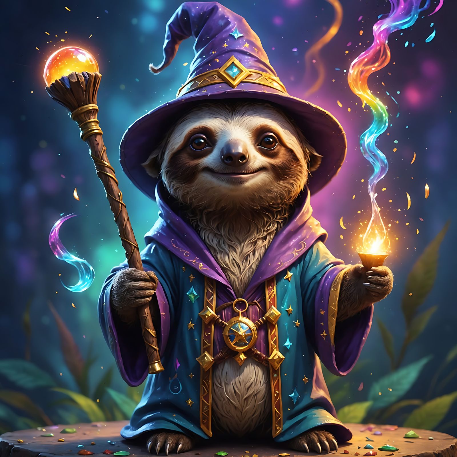 The Sloth Wizard