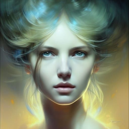 Detailed Portrait of a Gorgeous Woman