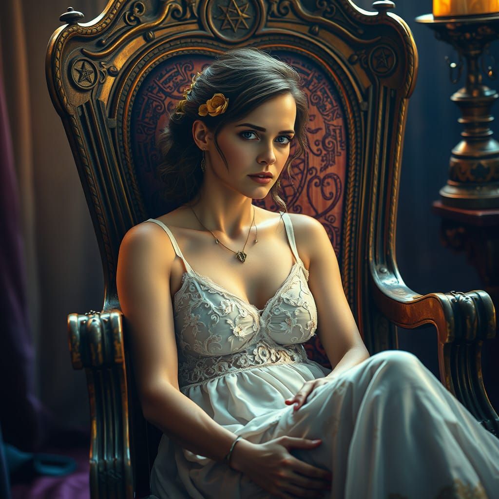 Enchanted Emma in Sunset Hues