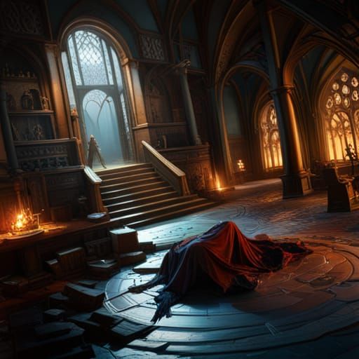 Dark Fantasy Concept Art in 8K Resolution