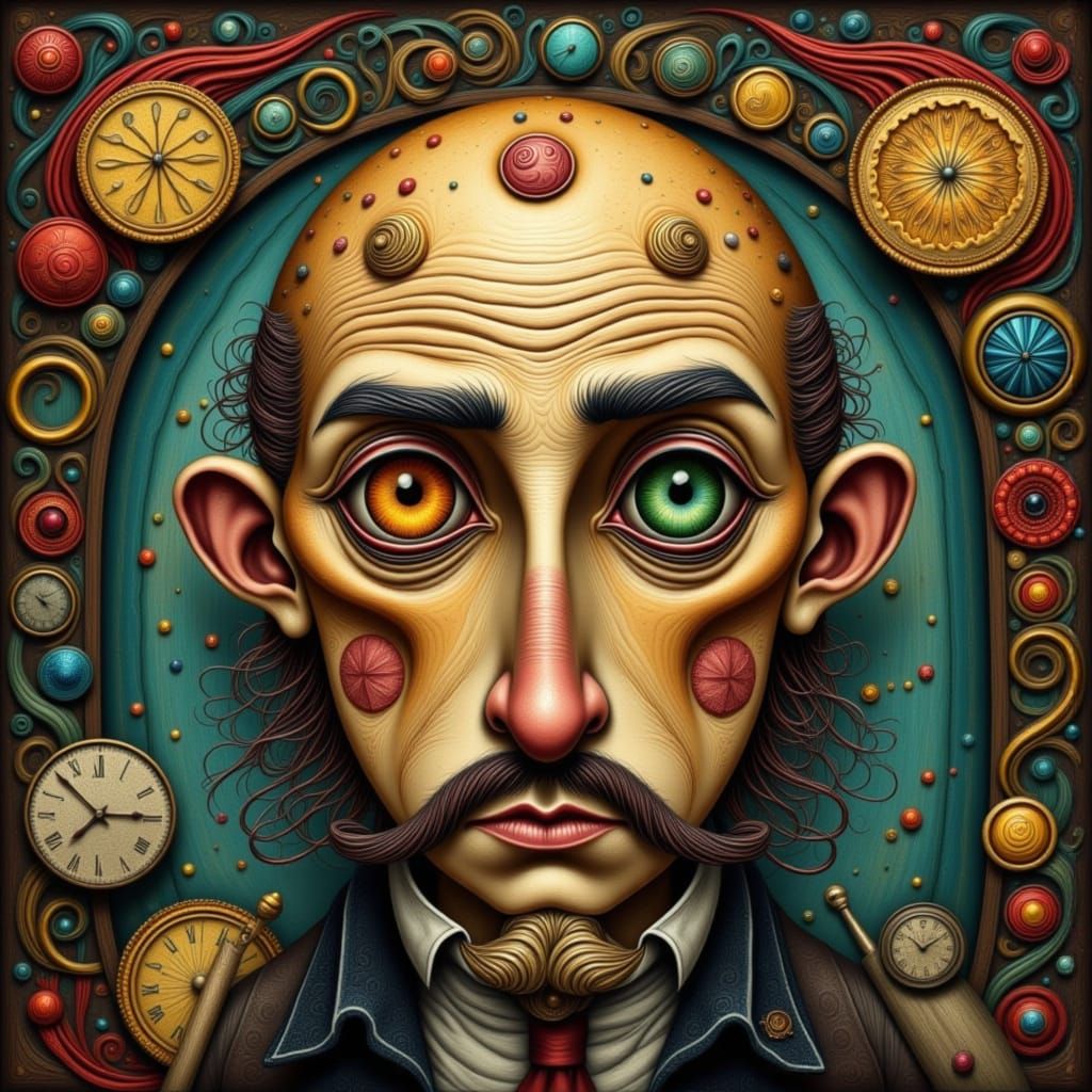 Man With Pie Eyes at Bar