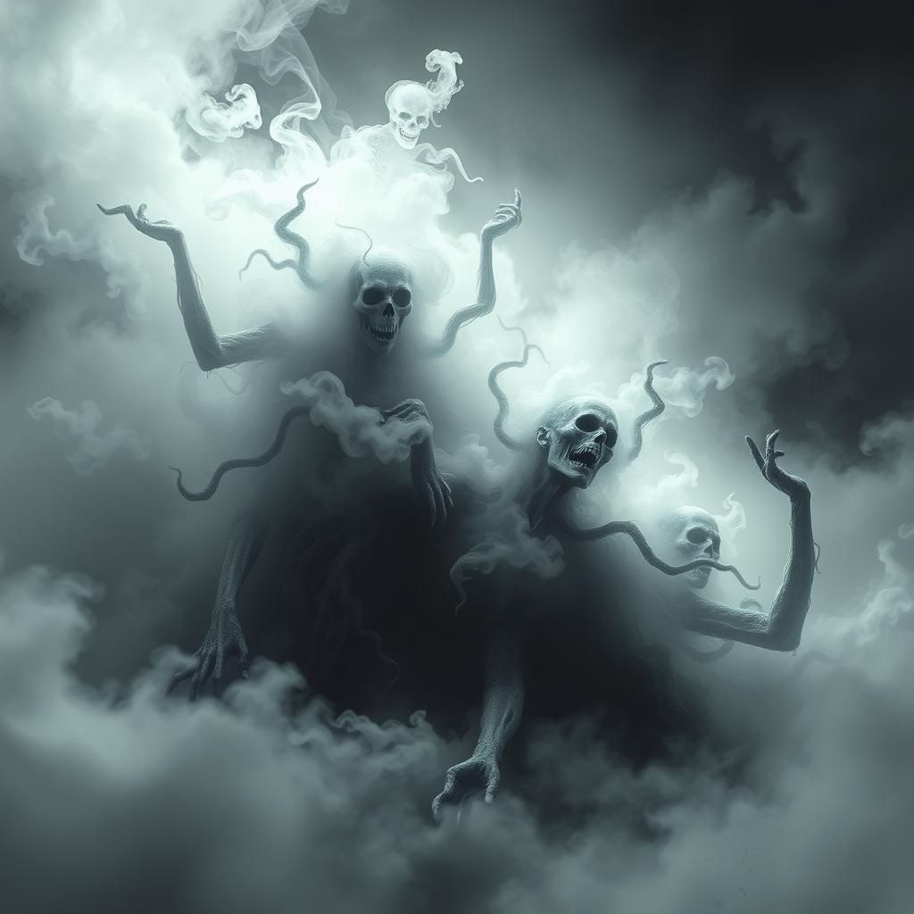 Spooky....even the clouds