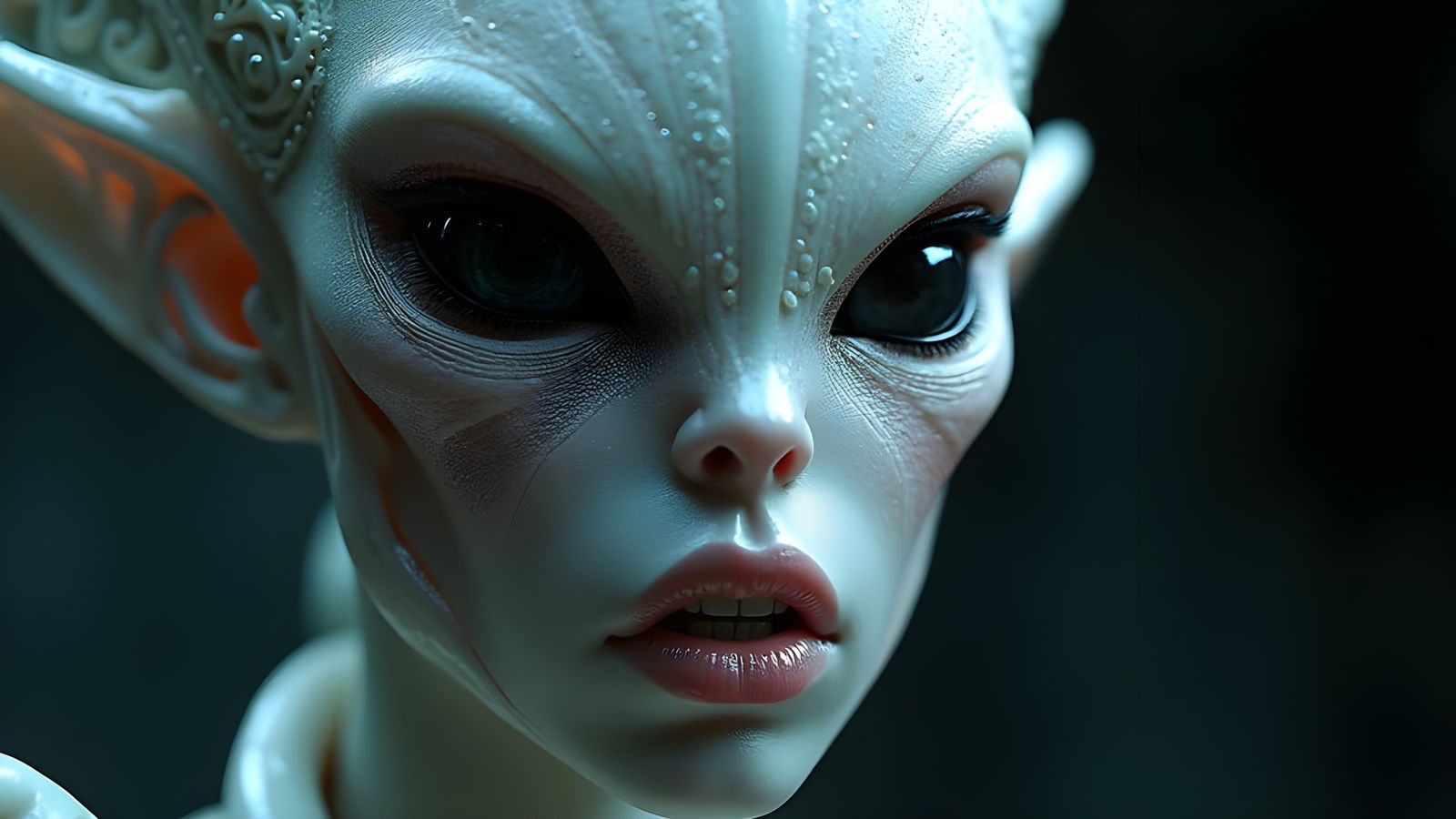 Porcelain Alien