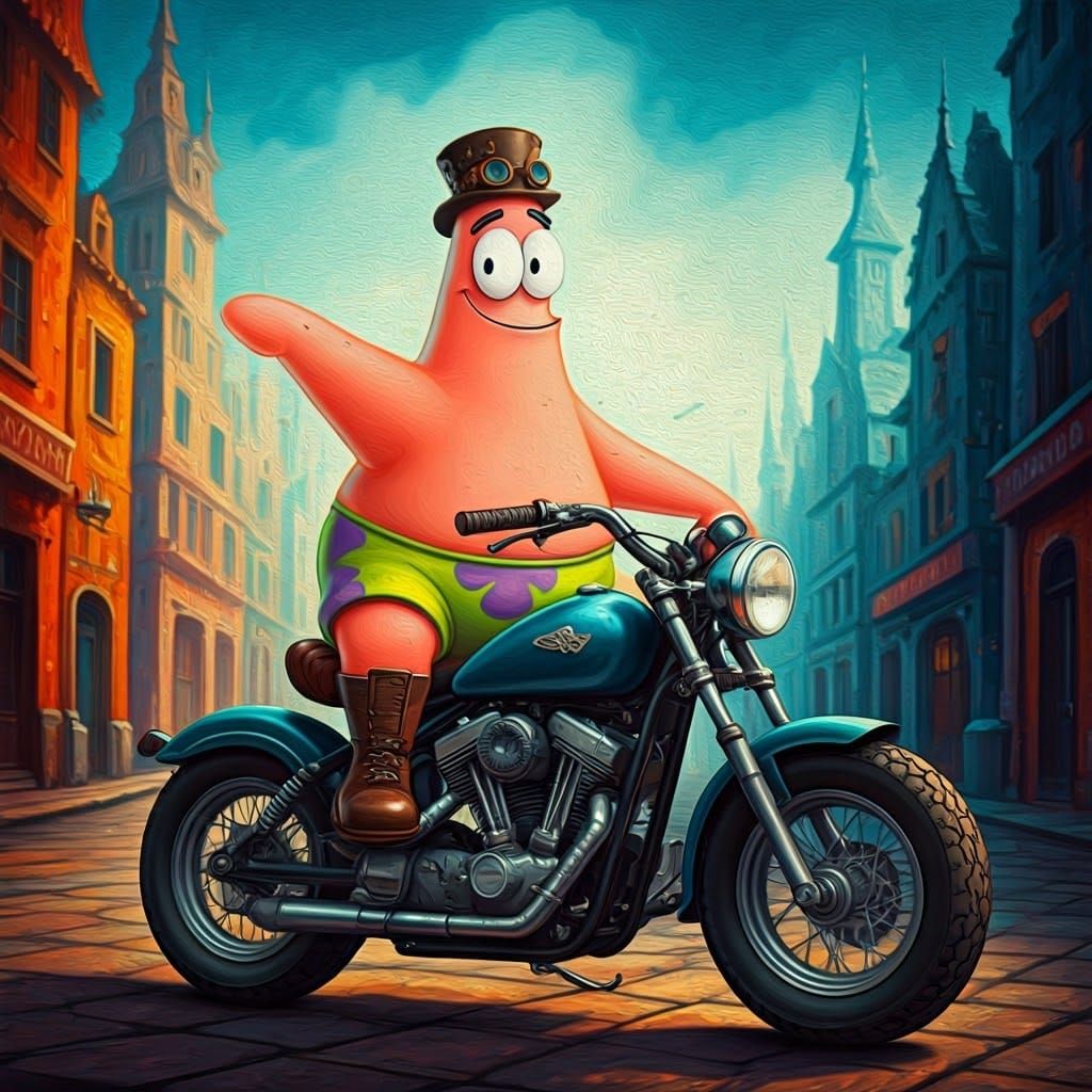 Hello Spongebob here is Patrick Star