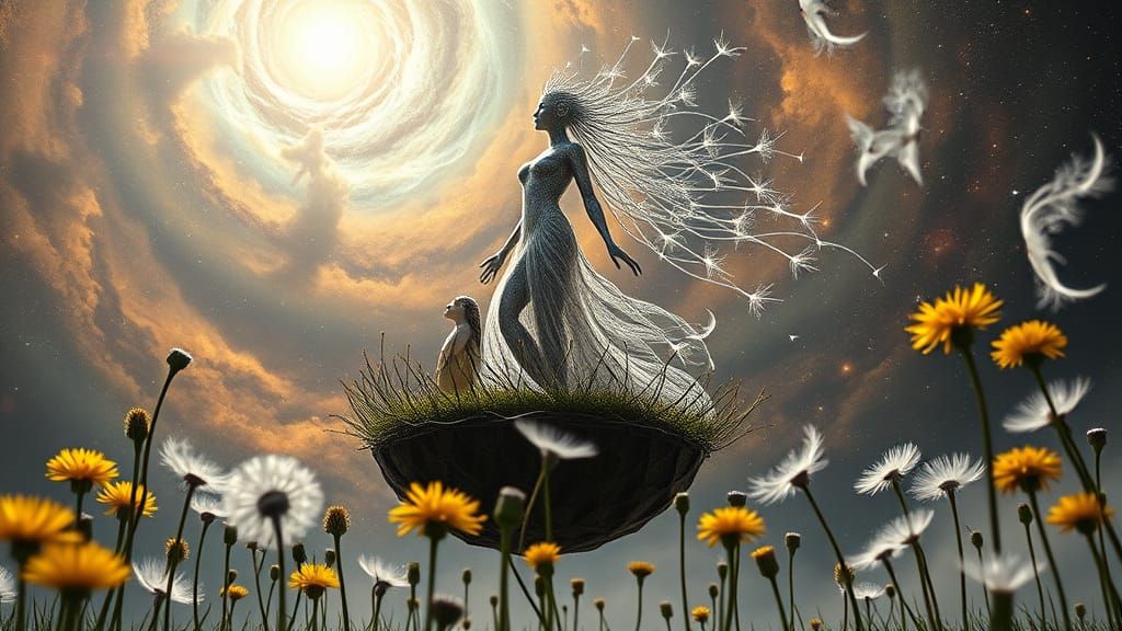 Cosmic Surrealism: Ethereal Being in Bio-Art