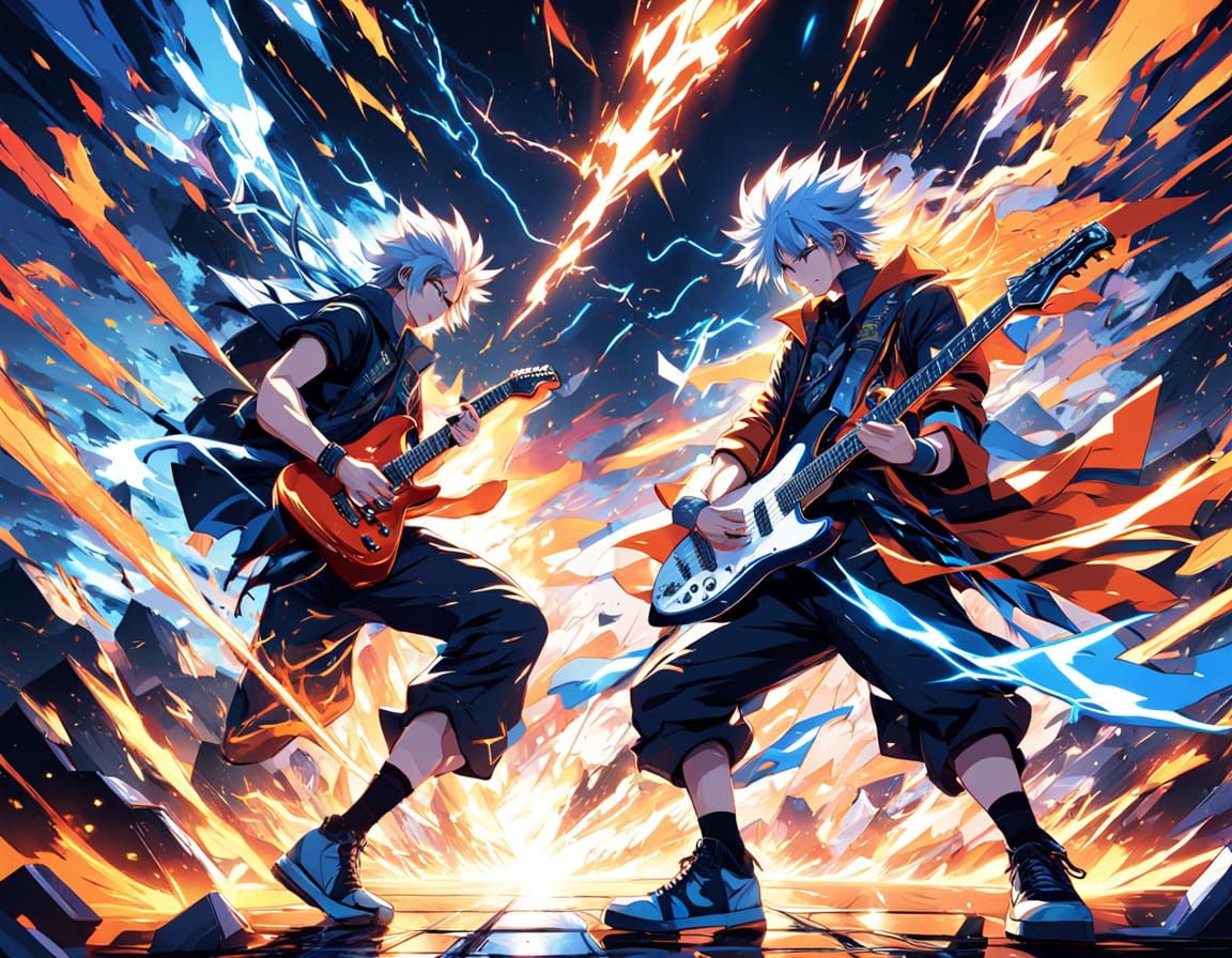 Anime Guitar Showdown