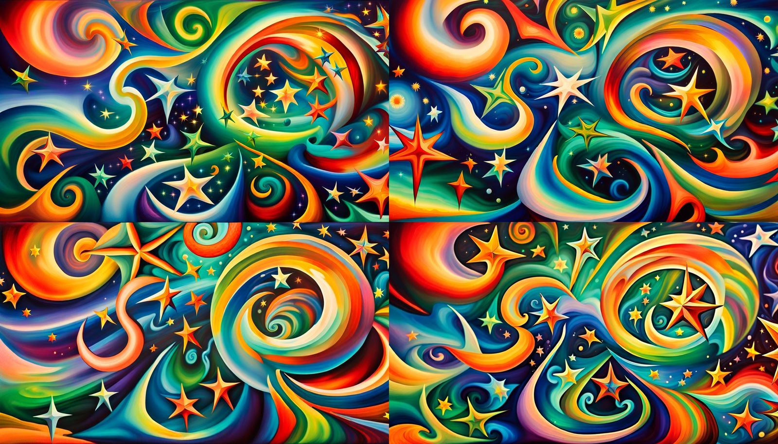 Iridescent Star Cluster in Electro-Magnetic Jelly Plasma