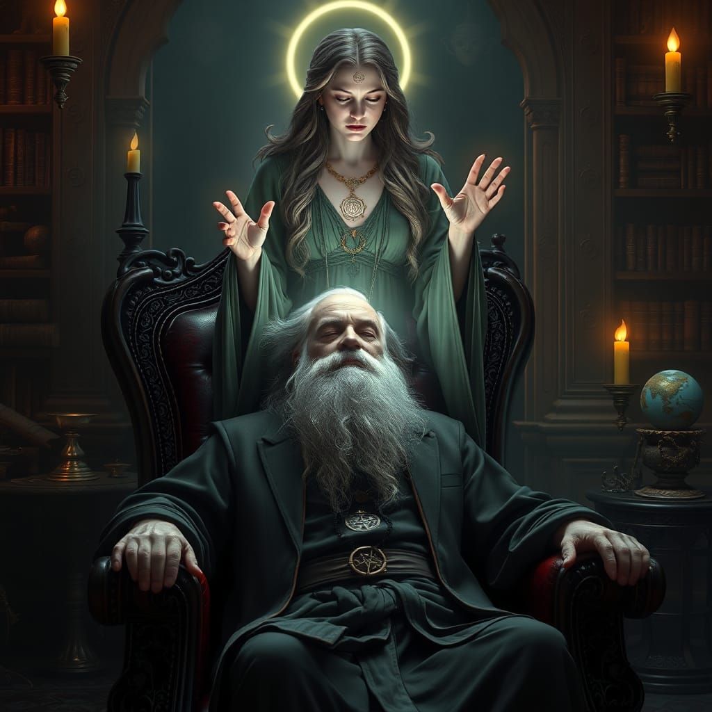 Mystical Energy Transfer in Dreamlike Realm