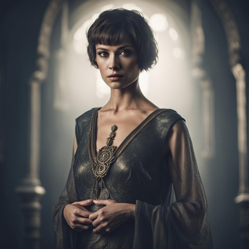 Mystical Woman Portrait in High Definition